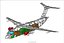 Embraer KC-90 Transport Aircraft Modello di assemblaggio solido