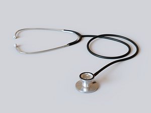 3D Stethoscope Medical Equipment model