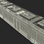 Tren ligero Tren Bybanen Simple Interior Modelo 3D
