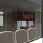 Tren ligero Tren Bybanen Simple Interior Modelo 3D