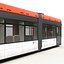 Tren ligero Tren Bybanen Simple Interior Modelo 3D