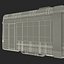 Tren ligero Tren Bybanen Simple Interior Modelo 3D