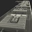 Tren ligero Tren Bybanen Simple Interior Modelo 3D