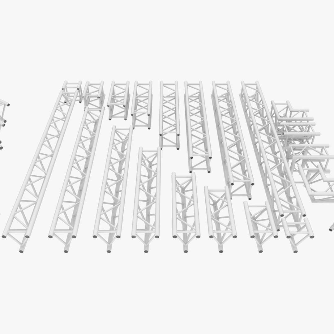 3d Modular Truss Collections Model