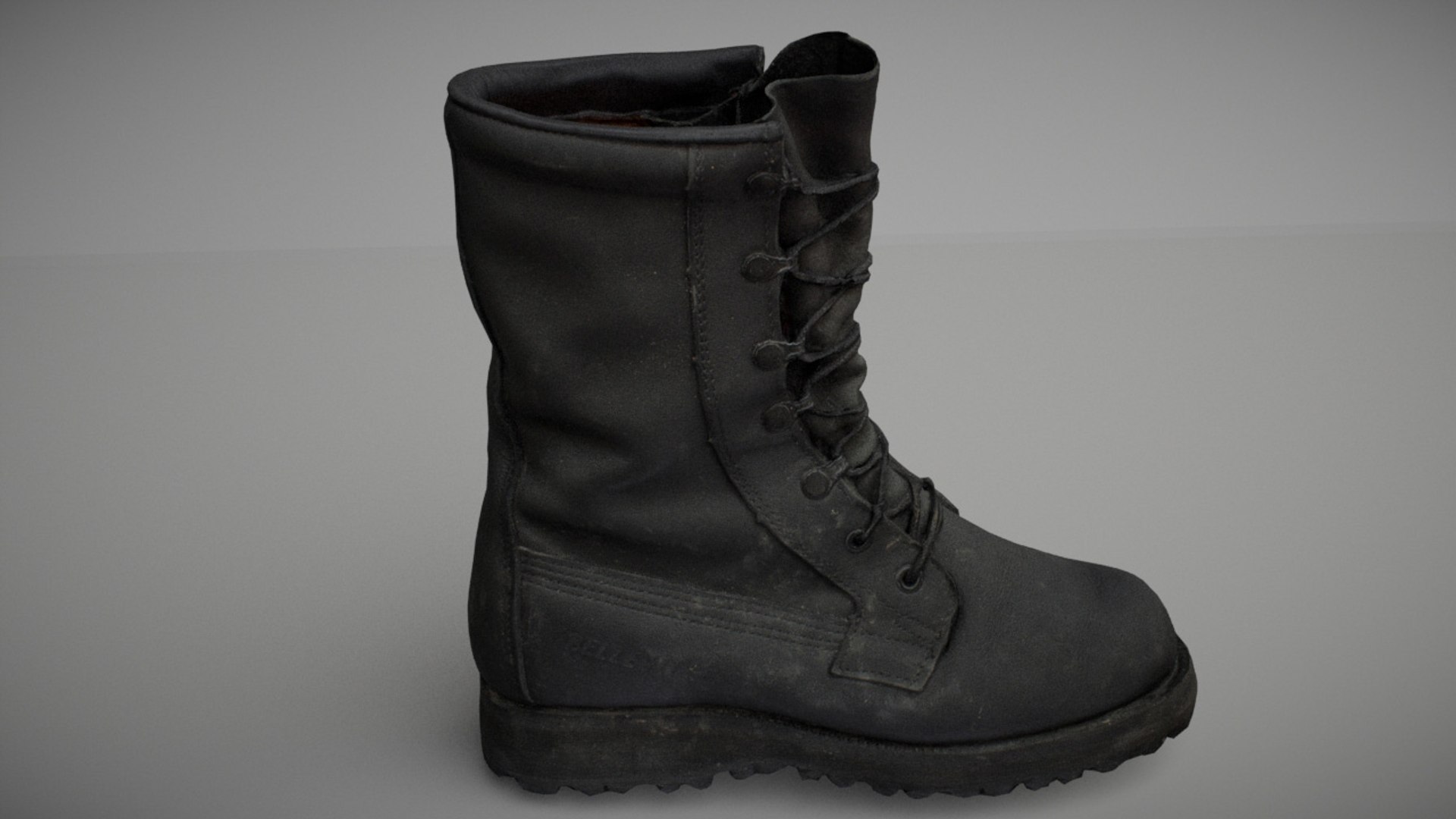 military boot 3D https://p.turbosquid.com/ts-thumb/wP/xYIpf3/81giqNjh/6/jpg/1545267223/1920x1080/fit_q87/08389e1a2cf3146b17da6173c50af7033f6690a6/6.jpg