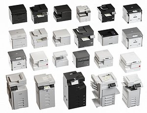3D Printers and Copiers Printer and Copier Collection