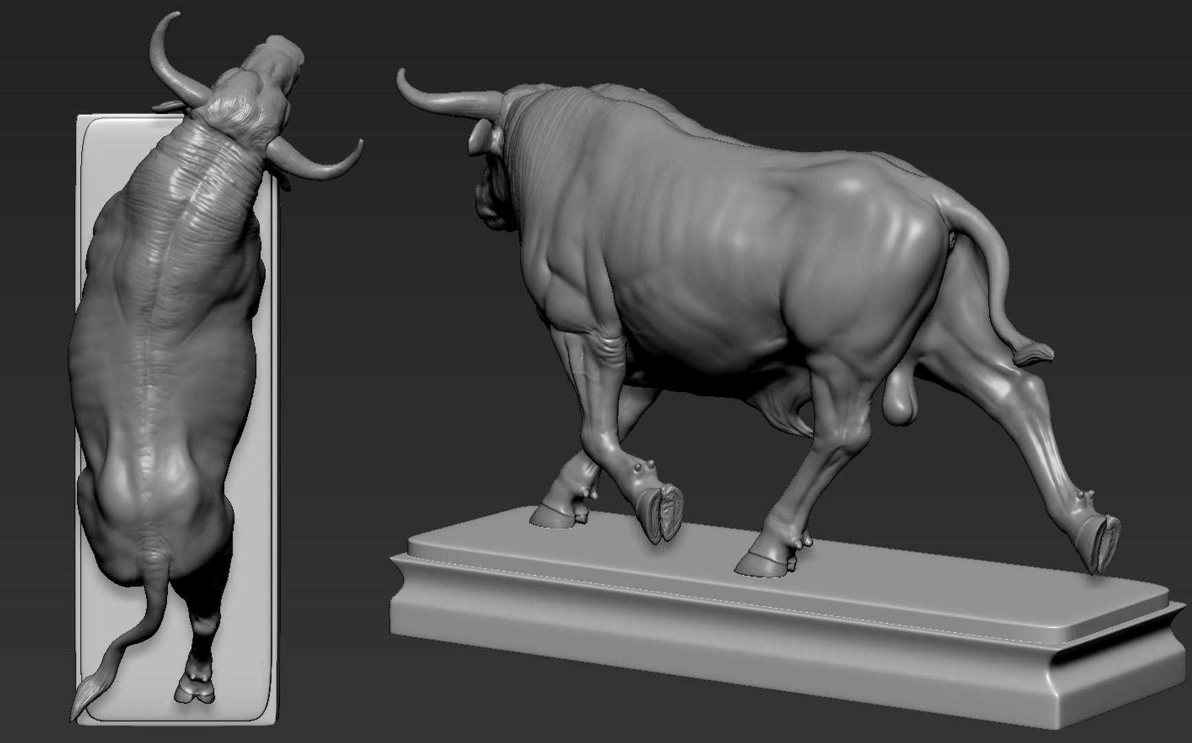 Bull 3D Model - TurboSquid 1744845