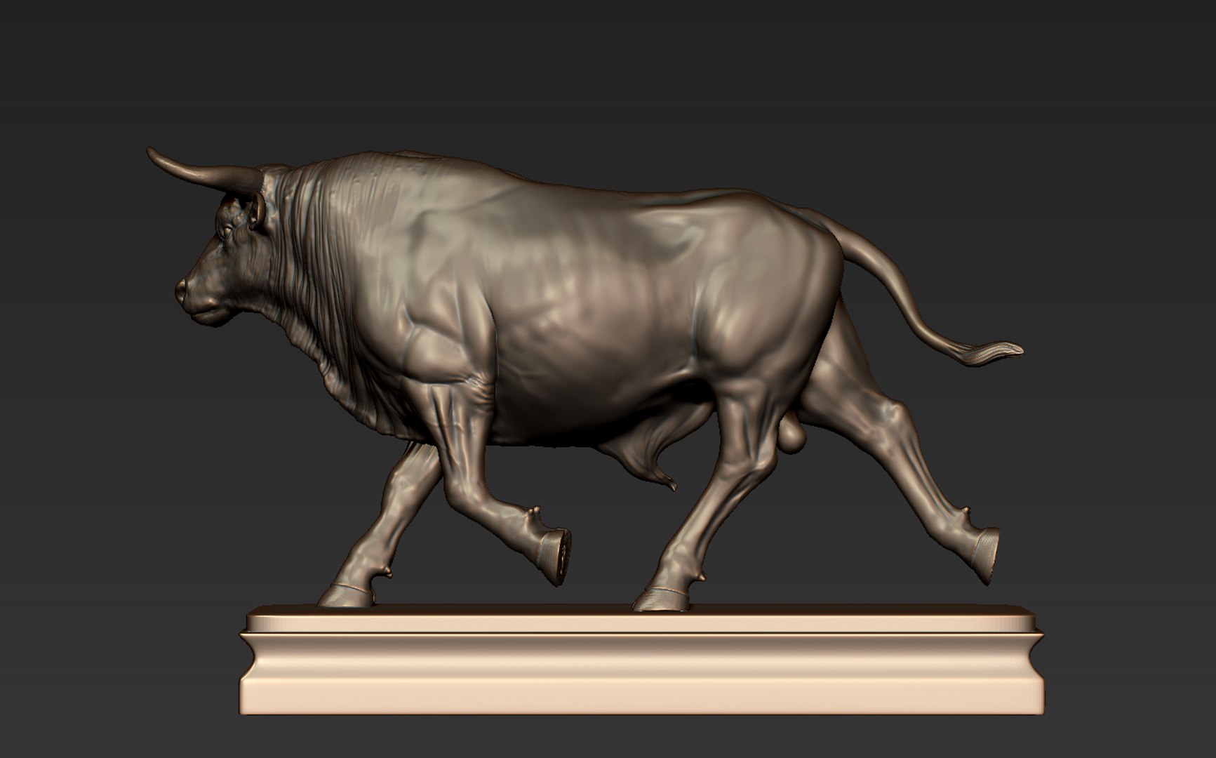 Bull 3D Model - TurboSquid 1744845