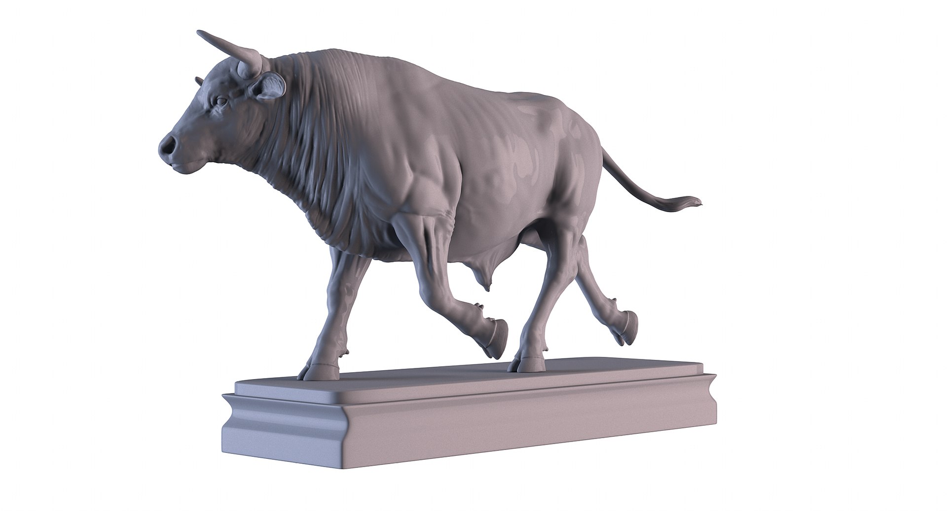 Bull 3D Model - TurboSquid 1744845