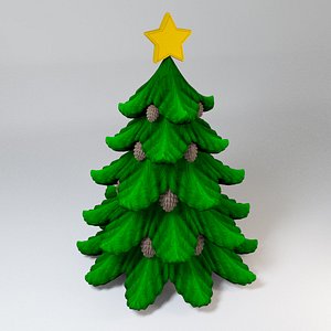 fir-tree 3d max