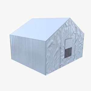 Tent house 3D model