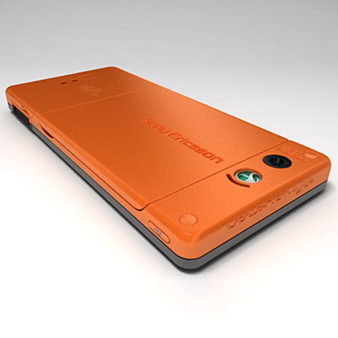 Celular Sony Ericsson W880 Modelo 3D - TurboSquid 355225