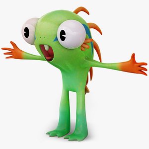 Murloc Cartoon Character