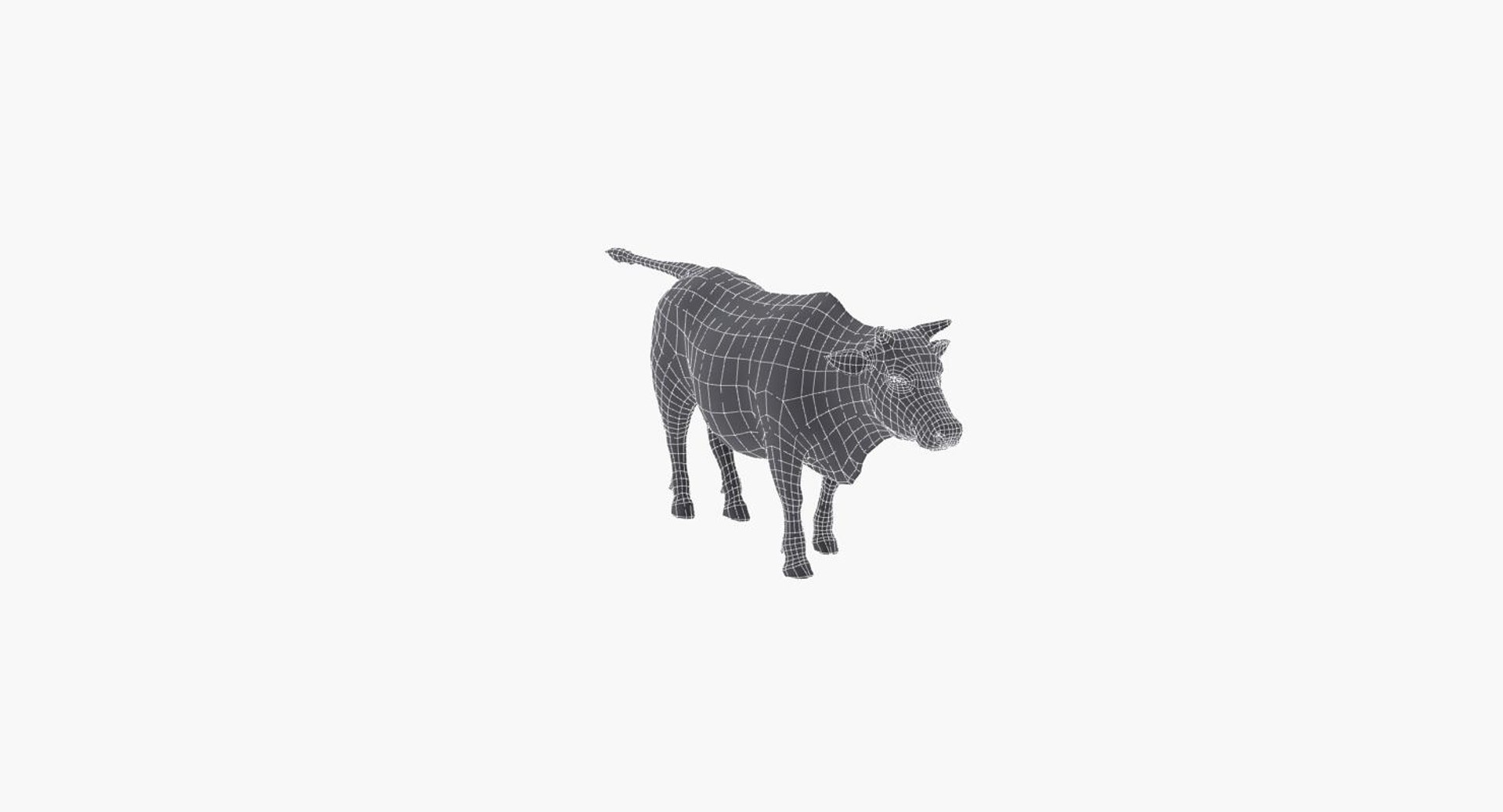 3d Cow