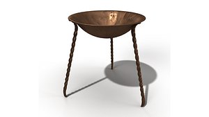 Roman Bronze Burner model