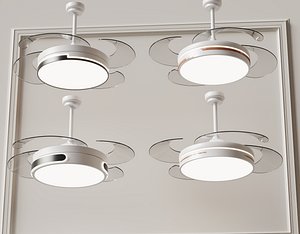 3D Ceiling Fan Collection with Lights