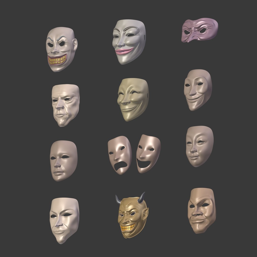 masks model https://p.turbosquid.com/ts-thumb/wQ/IPLIvh/2J7QLAbi/i28/jpg/1547656768/1920x1080/fit_q87/7f4ab5daeeb3bf8f313f1069f47e2acdde2300e8/i28.jpg