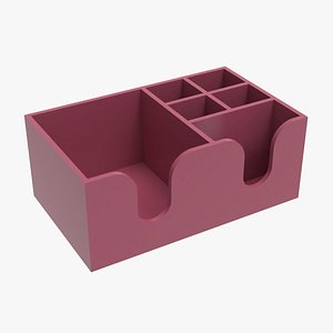 3D model Holder for Cutlery and Napkin