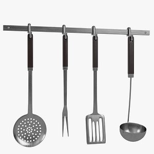 Kitchen tools utensil rack