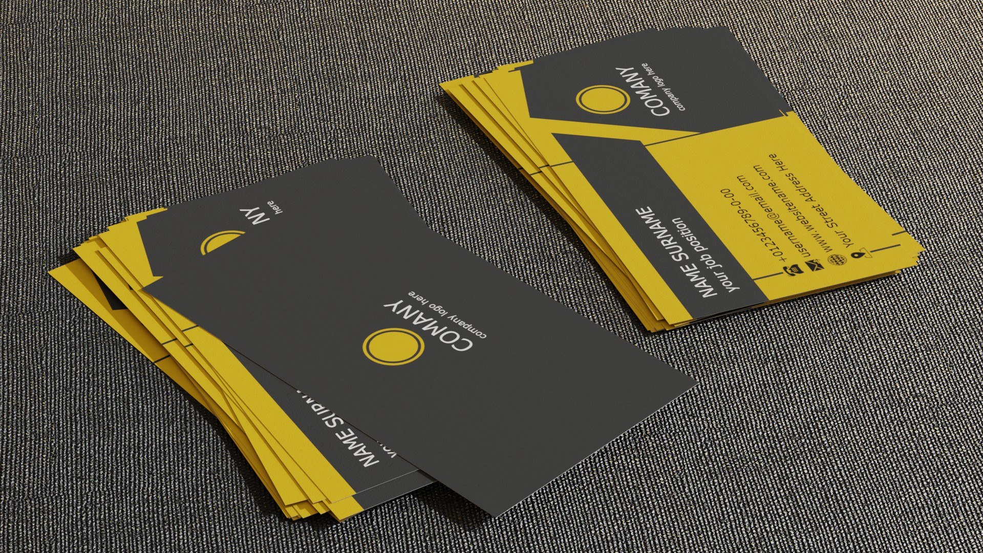 Business Card Model - TurboSquid 1663520