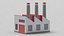 Low Poly Cartoon Factory