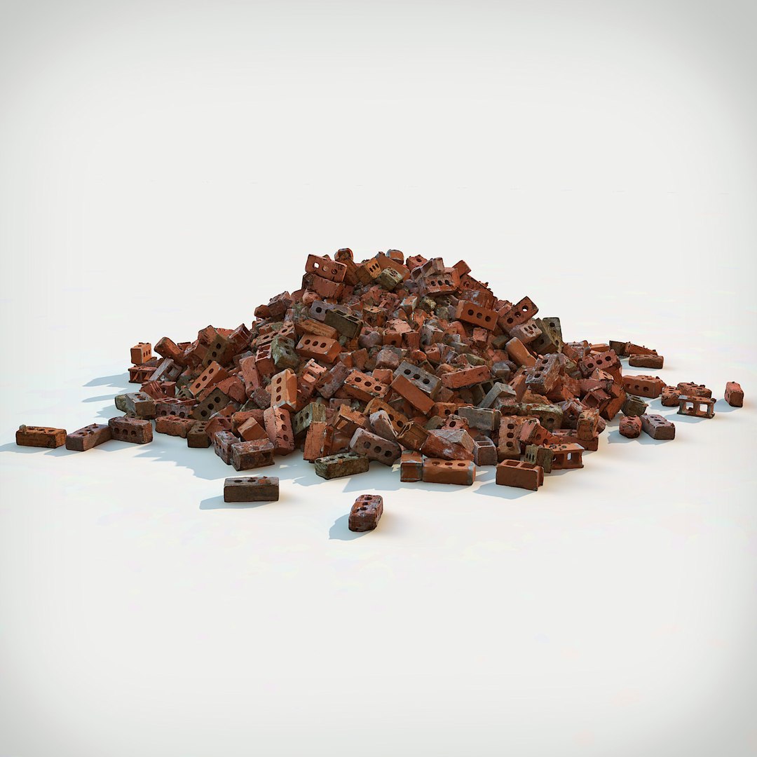 Max Debris Bricks Pile