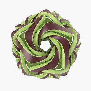 abstract object 3D model