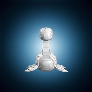 3D Lapras LEGO Figure 3D Print Model