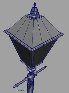 max old street lamp