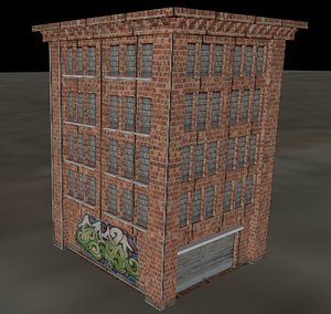 obj urban building palace