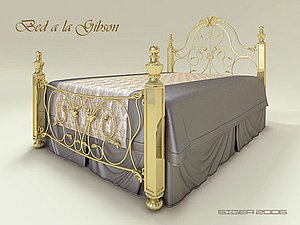 free bed 3d model