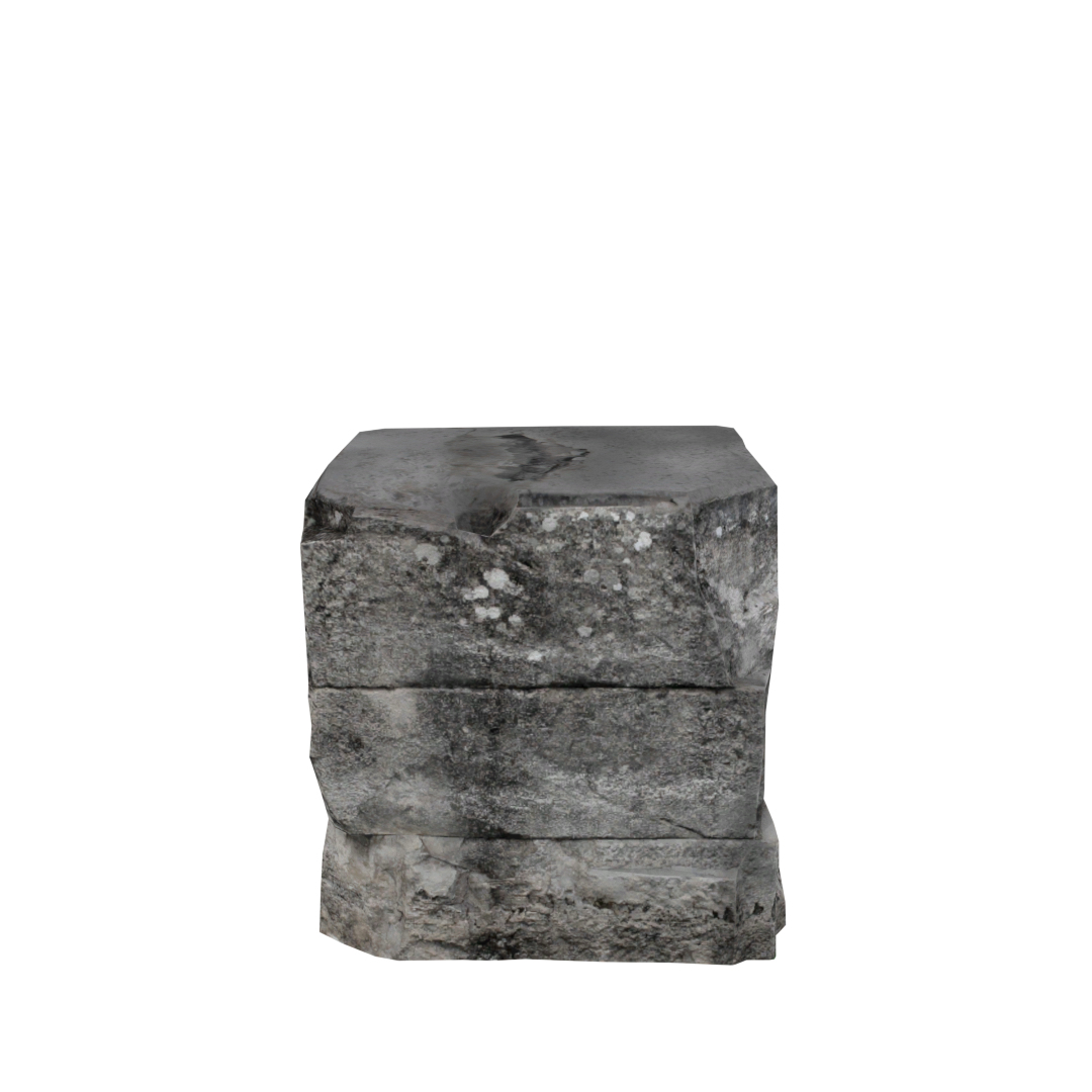 stone block 1 3d model