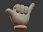 Icono de mano - Signo de Shaka