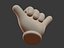 Icono de mano - Signo de Shaka