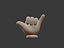 Icono de mano - Signo de Shaka