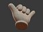 Icono de mano - Signo de Shaka