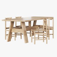 range chair mesa comedor table