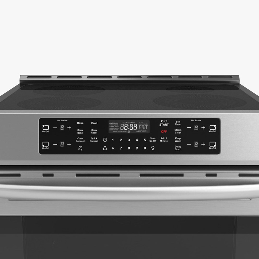 3D model Frigidaire Induction Range Oven TurboSquid 1791001