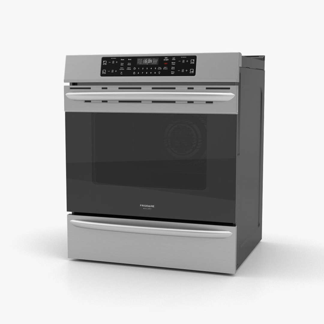 3D model Frigidaire Induction Range Oven TurboSquid 1791001