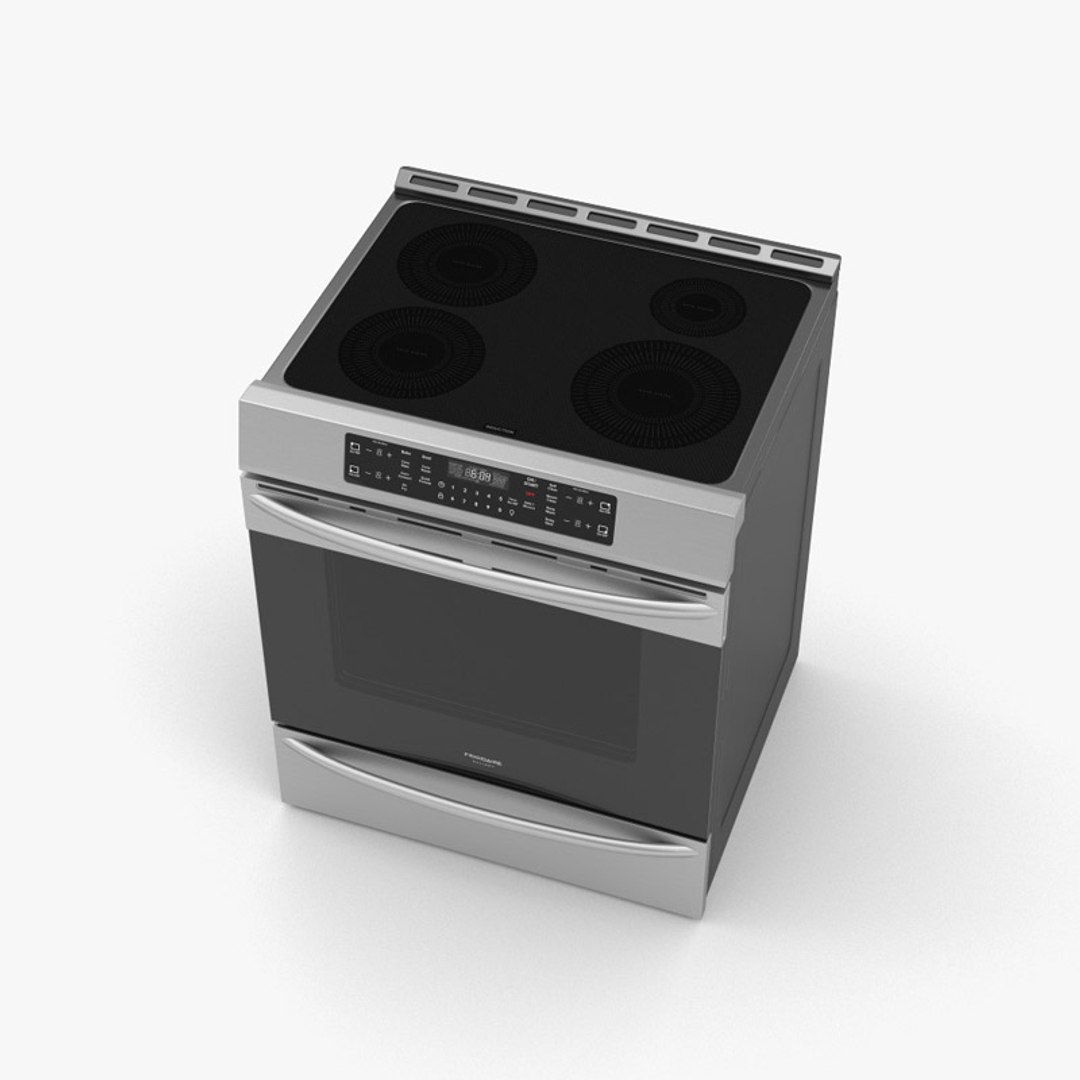 3D model Frigidaire Induction Range Oven TurboSquid 1791001