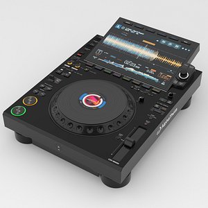 Professional DJ multi player Pioneer CDJ-3000X 3D Model 3D model