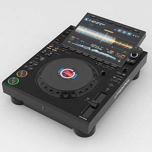 Professional DJ multi player Pioneer CDJ-3000X 3D Model