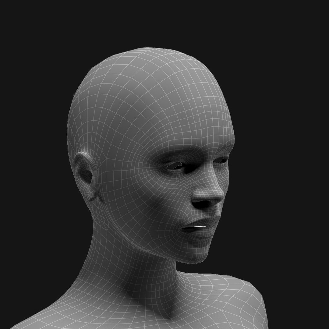 Woman Girl Human 3d Max