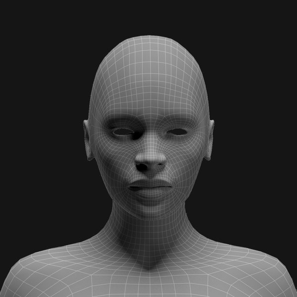 woman girl human 3d max