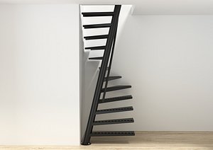 Space Saving Stairs 3D