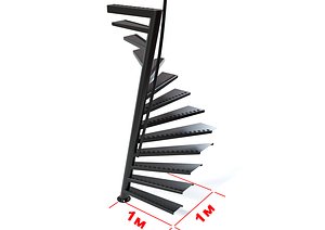 Space Saving Stairs 3D