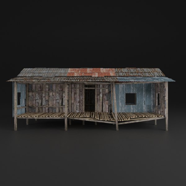 Abandoned House 3D model - TurboSquid 2000559