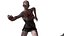 3D zombie brenda model