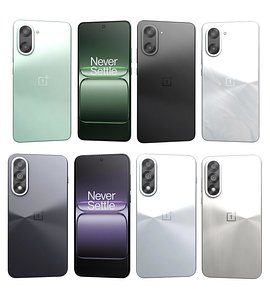3D model OnePlus Ace 5 Ultra And OnePlus Ace 5 Racing Edition All Colors