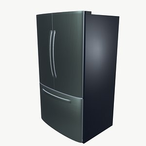 3D Refrigerator Lowpoly and PBR 3D model